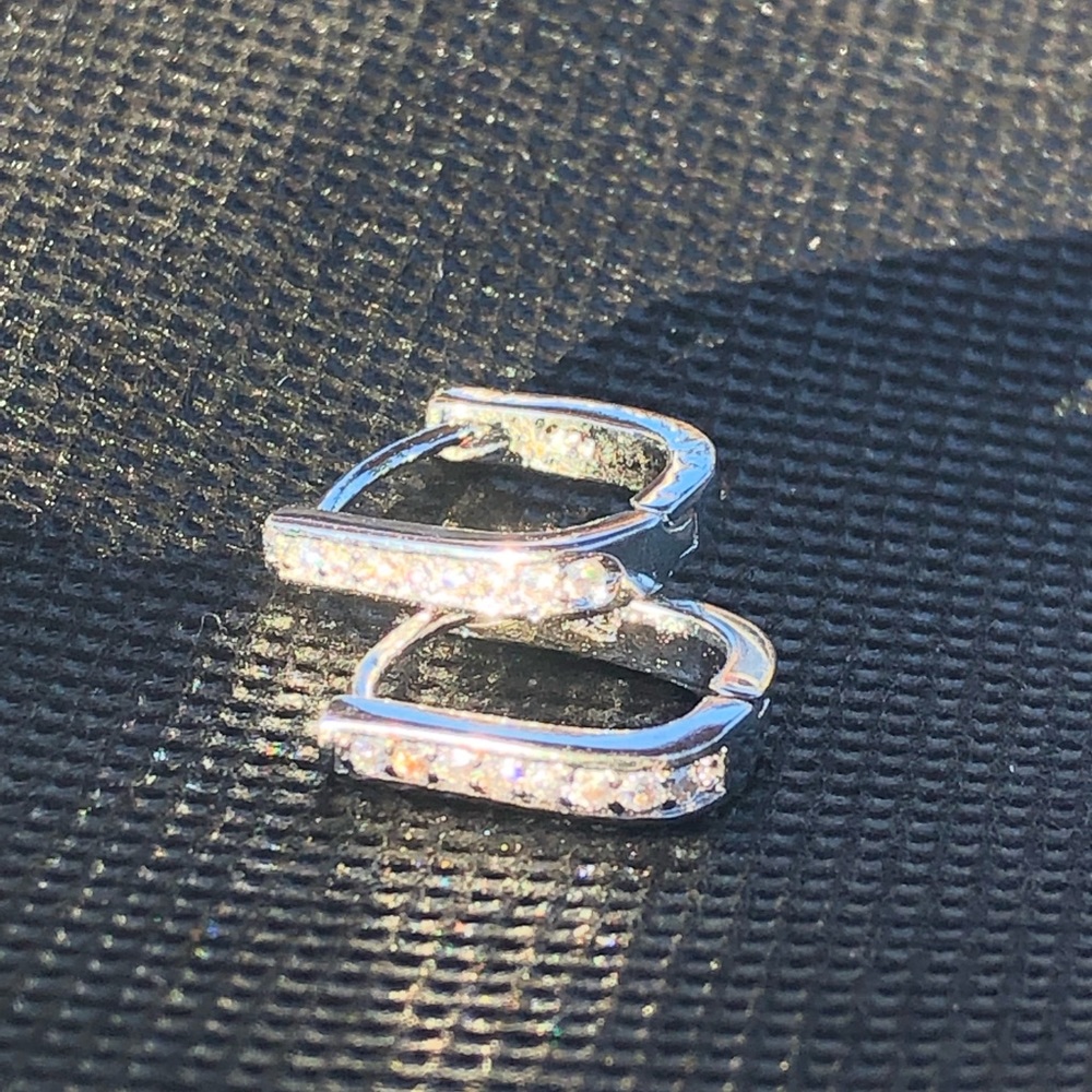 925 Sterling Silver Earrings, Engagement/Wedding